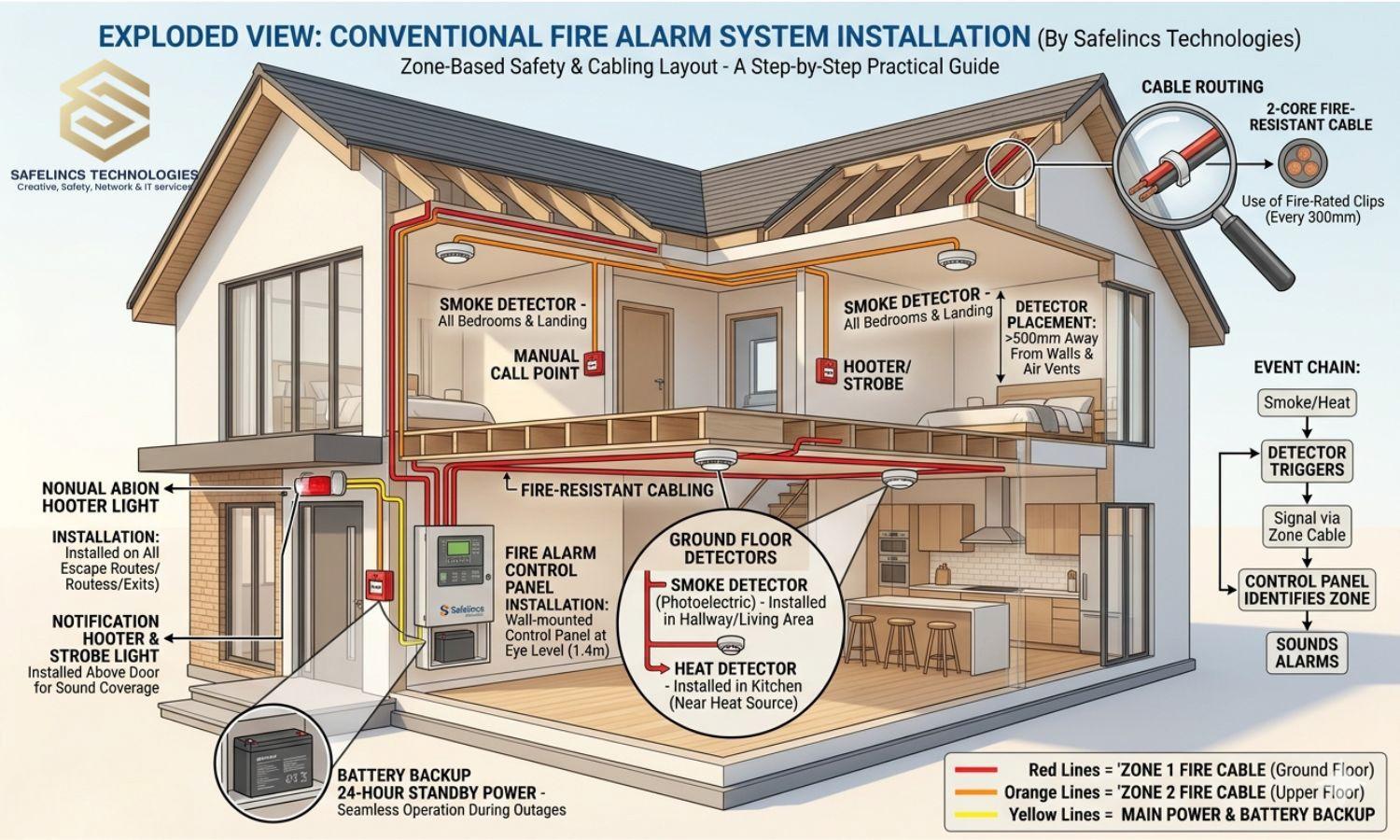 Buying Conventional Fire Alarm Systems in Nepal | Safelincs Technologies Guide