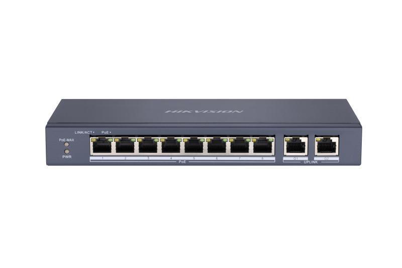 DS-3E0310P-E/M- 8 Port POE Switch