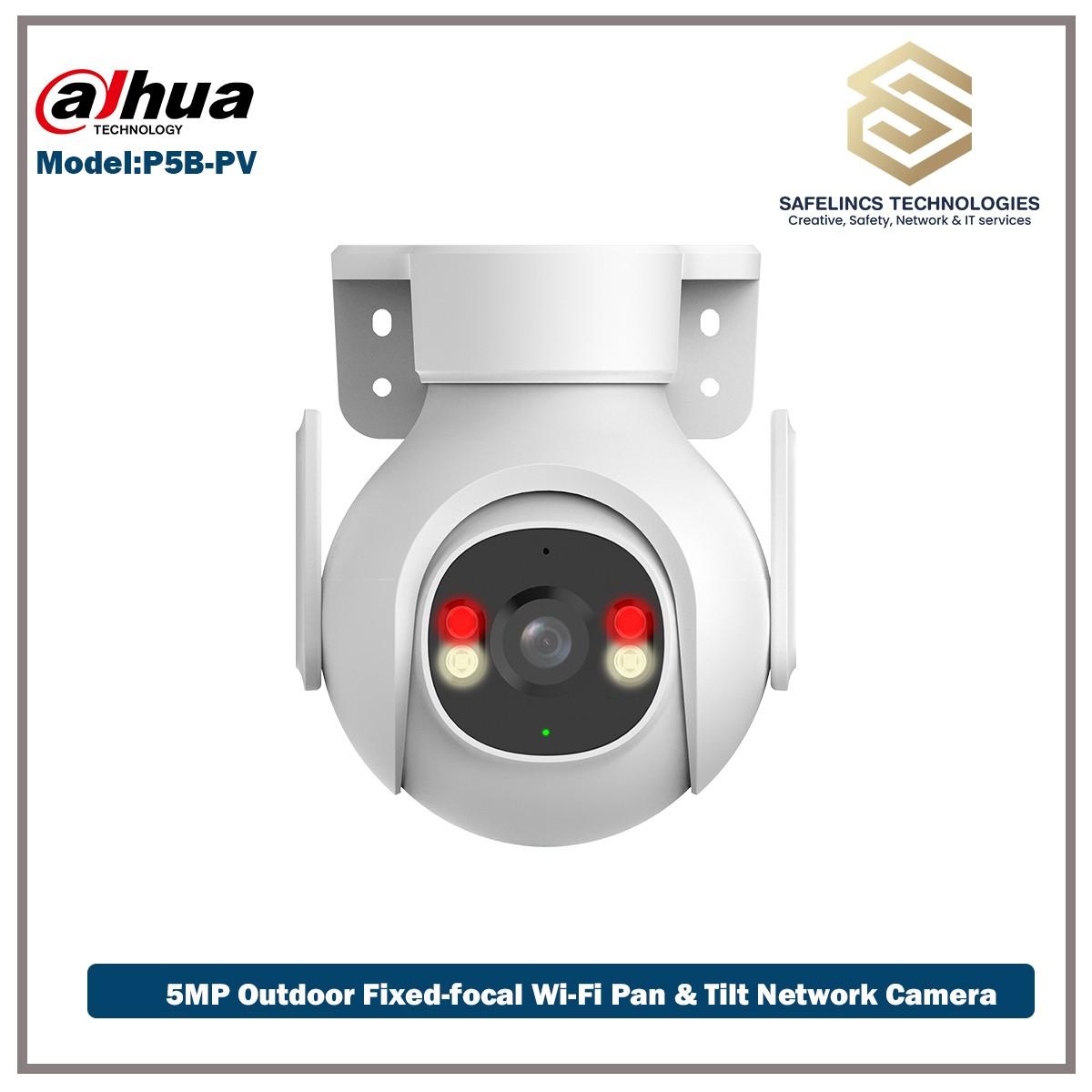 P5B-PV- 5.0 Megapixel Outdoor Camera With 360 PT Function.
