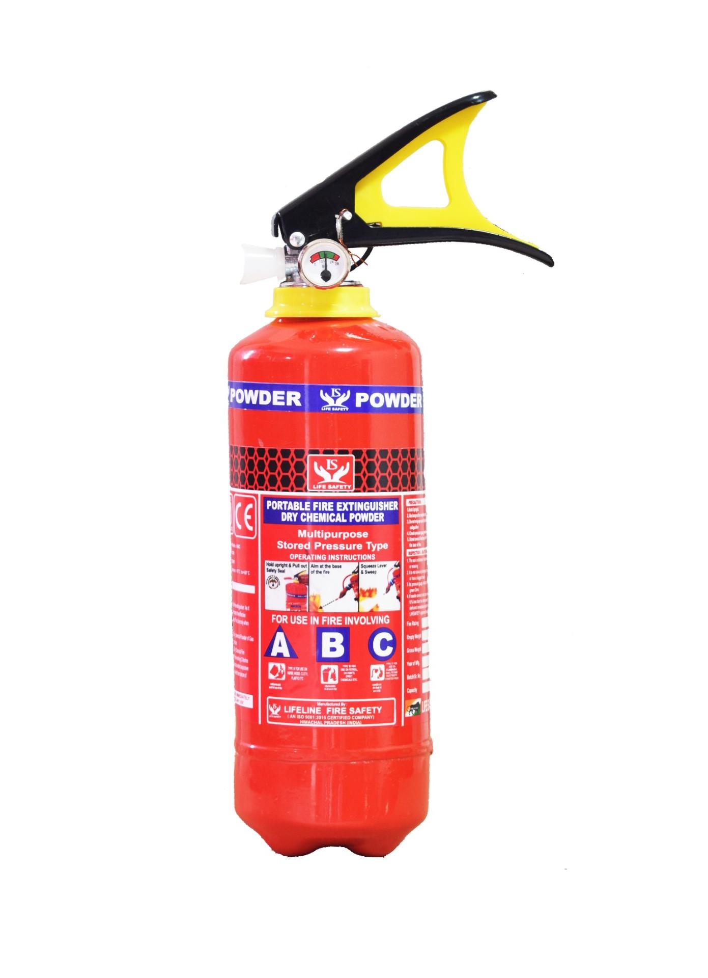 1 KG Capacity ABC Type Fire Extinguisher