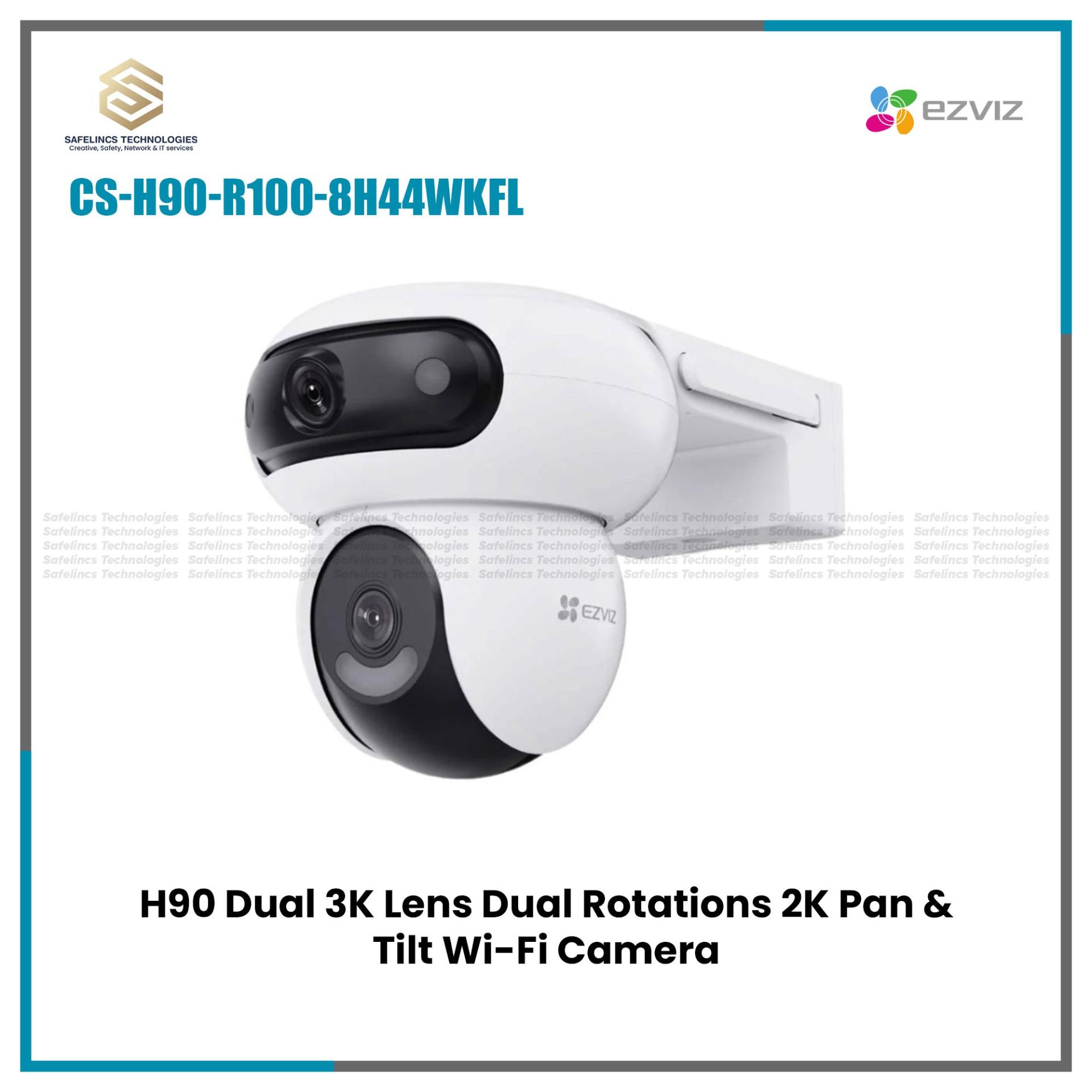 H90 Dual 3K Dual Rotation Wi-Fi-Camera Price