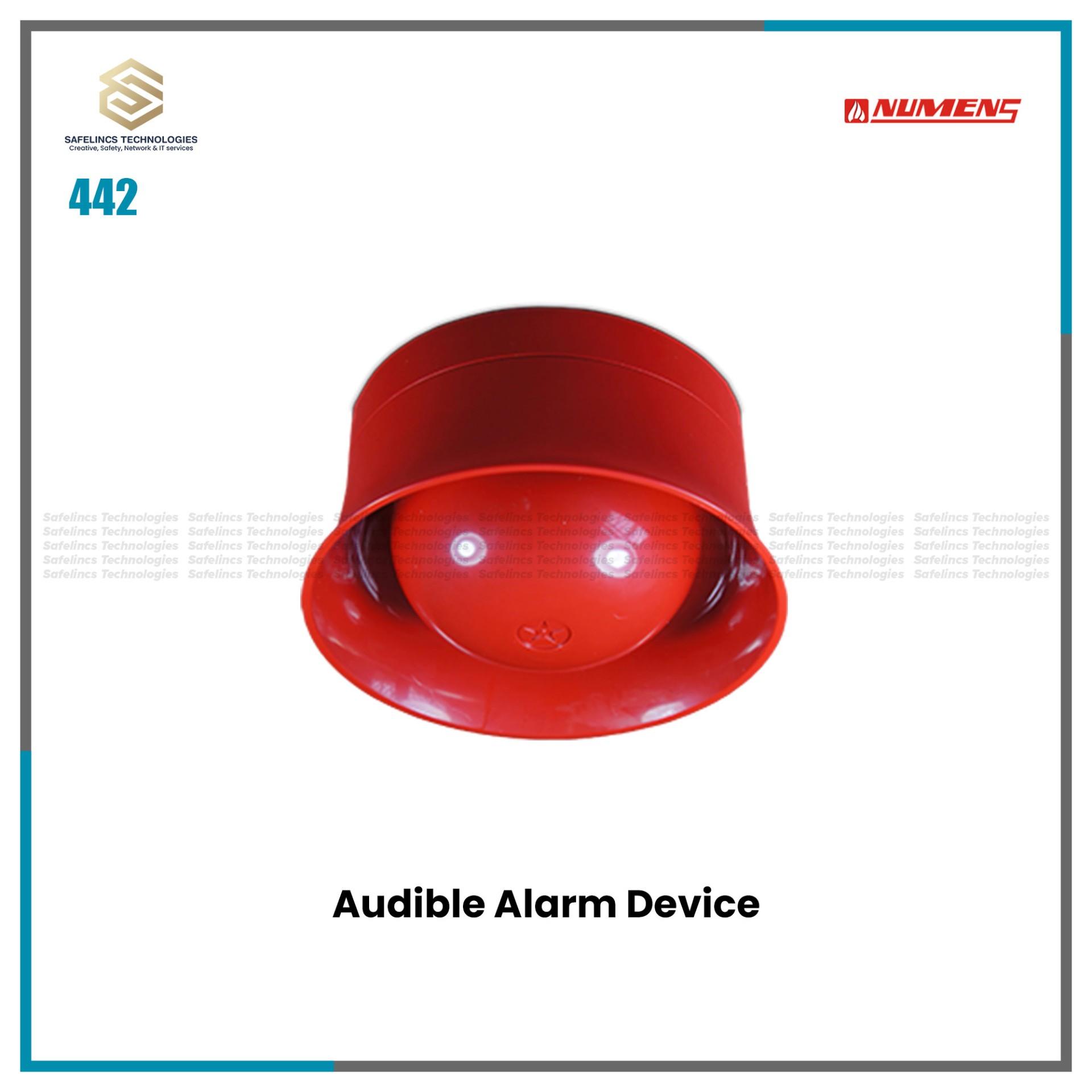Non-Addressable Audible Alarm Siren Hotter, 12/24 V
