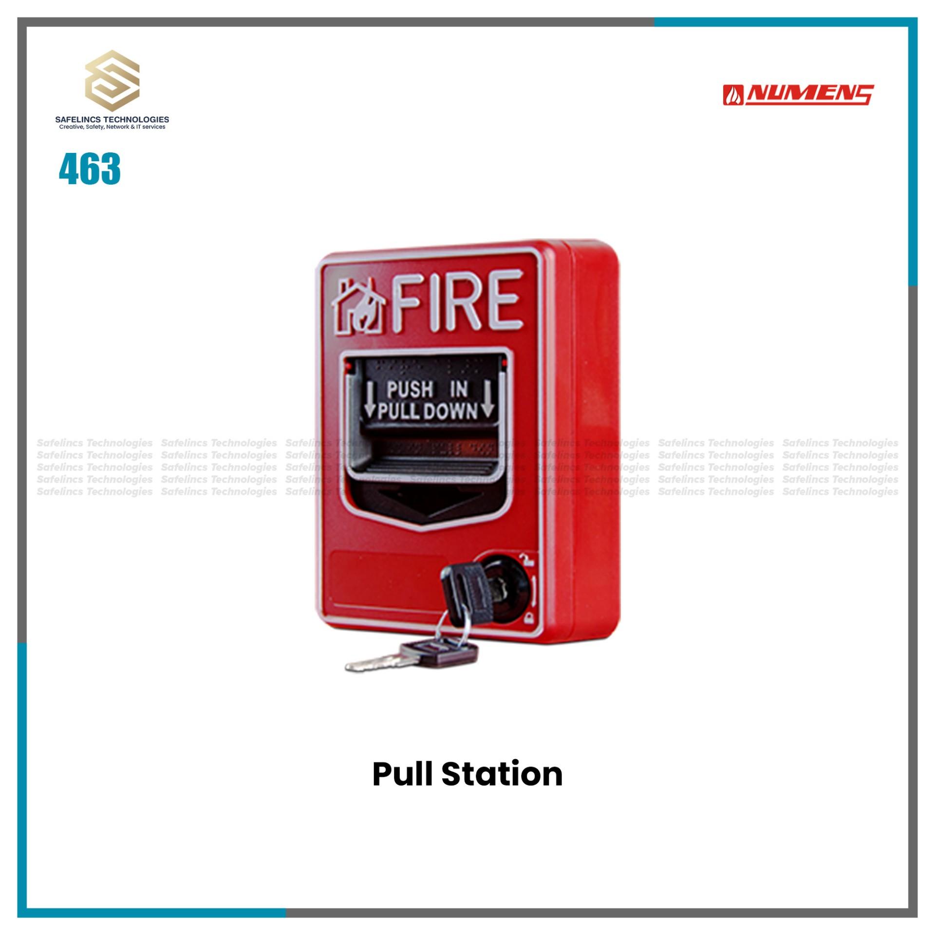 Fire Alarm Pull Station Manual Call Point - Conventional Type.