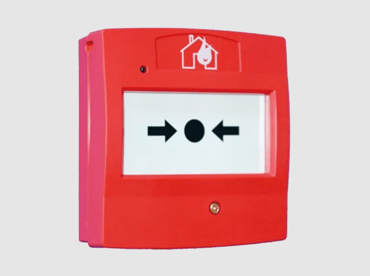 Addressable Fire Alarm Manual Call Point.