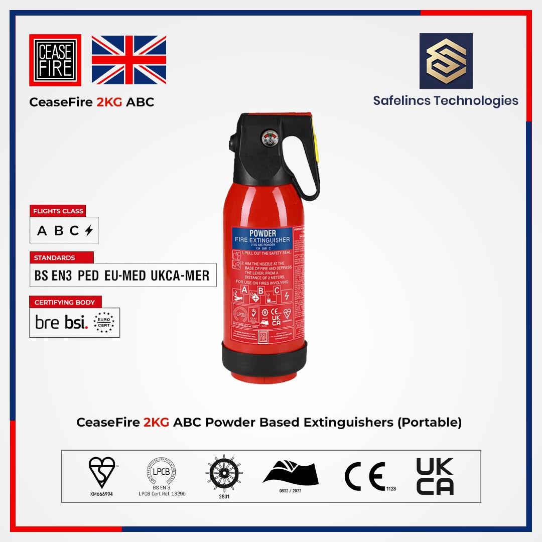 2 KG Cease Fire Fire Extinguisher