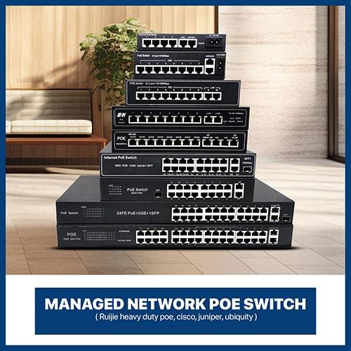 Managed Network & POE Switch
